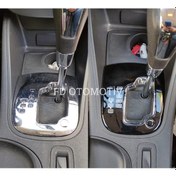 Resim Renault Fluence Otomatik Vites Çerçevesi Kaplama Parlak Siyah 