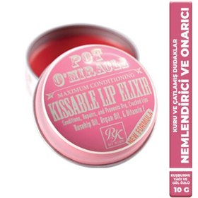 Resim Ruby Kisses Pot O Miracle Dudak Nemlendiricisi - Kuşburnu 10gr 