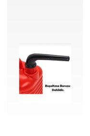 Resim Adin Arenteknik Boşaltma Borulu Benzin Bidonu 5 Lt Mazot Boşaltma Doldurma Depolama 