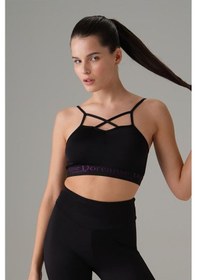 Resim Doreanse 5592 Kadın Çapraz İp Detaylı Sporcu Sütyen 001 