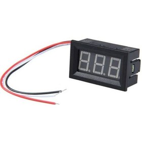 Resim Elektroniklimanı-Digital Voltmetre Dc 0-100V 3 Kablolu 