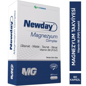 Resim Newday Magnezyum Complex 60 Kapsül 