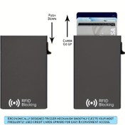 Resim Yan Açılır Kart Kutusu RFID logosu ile, OBCREATOR 