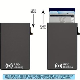 Resim Yan Açılır Kart Kutusu RFID logosu ile, OBCREATOR 