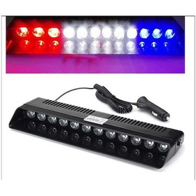 Resim 12 Ledli Cam İçi Çakar Vantuzlu Çakar Lamba 