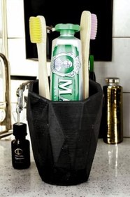 Resim Diş Fırçası Kabı Diş Fırçalığı Fırçalık Model 2 Smdisfircalikm2Siyah 