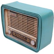 Resim Dekoratif Metal Radyo Kumbara 1510B-1666 