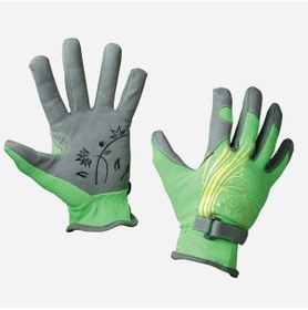 Resim Yumuşak Mikrofiber Kadın Bahçe Eldiveni 