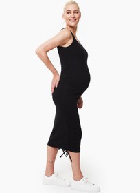 Resim Bronte Fitilli Hamile Elbise - M 