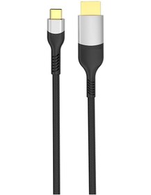 Resim Mobilefix Gri Qg08 8k 60 Hz Görüntü Kalitesi Type-c To Display Port Kablo 1.8m 