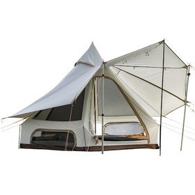Resim Kingcamp Anızo S 320 Canvas Glamping Çadır Bej 