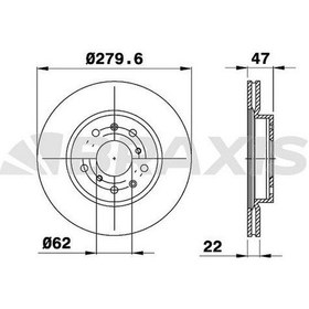 Resim ÖN FREN DİSKİ TAKIM SUZUKI SX4 FIAT SEDICI 2006-2014 (BRAXIS) 