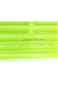 Resim SERN İnfrared Seramik Isıtıcı Rezistans KONKAV 245X60mm 400W 230V Yeşil Renk FSC Model 