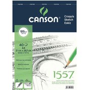 Resim Canson Teknik Resim Defteri Blok Üstten Spiralli 40 YP A4 120 GR FCNS12040A4US 