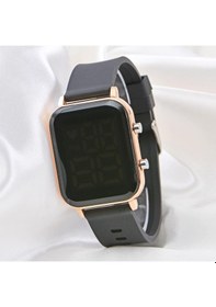 Resim Silikon Kordon Dijital Led Unisex Kol Saati Akıllı Saat Değildir. St-304105 