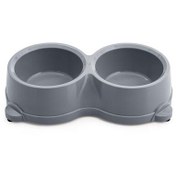 Resim Petwork Gemon Duo Mama ve Su Kabı Duman Gri 