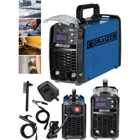 Resim GRAiZER Mma T-500 Çift Kartlı Hava Soğutmalı Invertör Kaynak Makinesi 500 Amper Kompakt Tasarım 