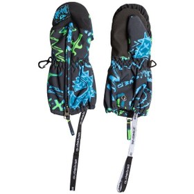 Resim Quiksilver Indie Çocuk Kayak Eldiveni Siyah 