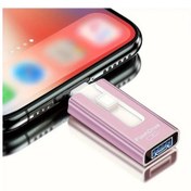 Resim Wangxi Pembe 512gb Yüksek Hızlı Şifreli Usb Flash Bellek Tek Tıklama Yedekleme İphone Uyumlu İpad Uyumlu İçin 