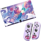 Resim Banbo1 Nintendo Switch OLED Tpu Mat Koruyucu Kabartmalı Boyalı Yumuşak Kılıf (Yurt Dışından) 