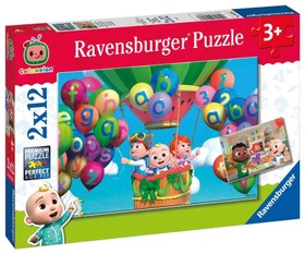 Resim Ravensburger 2x12 Parça Puzzle Cocomelon 056286 