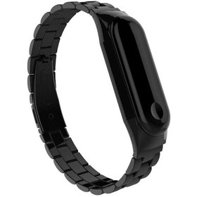 Resim Ardemix Xiaomi Mi Band 4 Uyumlu Krd-05 Metal Kordon-siyah 