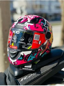 Resim LS2 KID CYBERG MAT MOR ÇOCUK KASK 