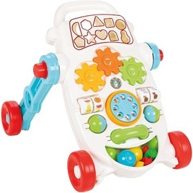 Resim Pilsan 07-539 Happy İlk Adım Arabası Eğitici Eğlenceli 