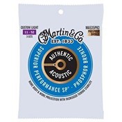 Resim Martin & Co MA535PK3 SP Phosphor Bronze Akustik Gitar Telleri (Extra Light+ 11-52) 3 Set 
