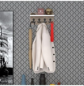 Resim Kenzlife Elbise Askılığı Askılık Vettini38 Crd 20 038 12 Siyah 4 Adet Askı Portmanto Beyaz 