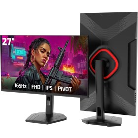 Resim Gamepower Lunis L30 27'' 165Hz 1ms IPS Fhd Pivot Gaming Monitör (Sıfır Ölü Piksel Garantili) 