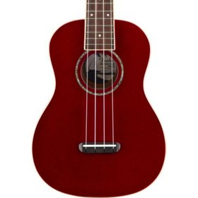 Resim Fender Zuma Concert Ukulele - Candy Apple Red 
