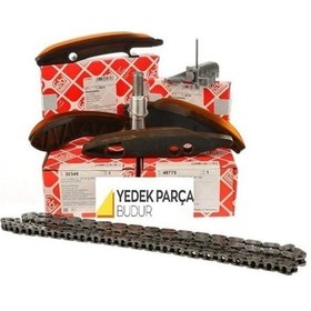 Resim Bmw F10 Kasa 520D 525D N47 Motor Zincir Seti Komple Alt-Üst Febi 455214188 