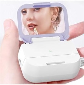 Resim Apple AirPods Pro/Pro 2.Nesil Kılıf Stand Özellikli Aynalı Kapak Lila, 87007197 