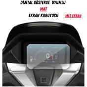 Resim UniqAnatolia Honda Pcx DX 2025 Dijital Gösterge Uyumlu Mat Ekran Koruyucu 
