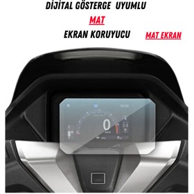 Resim UniqAnatolia Honda Pcx DX 2025 Dijital Gösterge Uyumlu Mat Ekran Koruyucu 