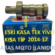 Resim Bajaj Pulsar Ns 200 ,rs 200 Eksantrik Mili Tek Yivli Kam Mili Euro 3 2014-2017-arasmoto 