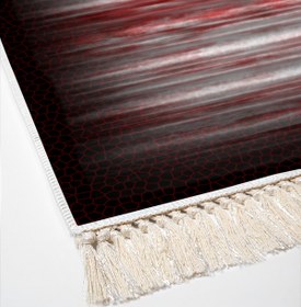 Resim Alanur Home Eko Trend Djt Yıkanabilir Kaymaz Taban 3 Lü Yatak Odası Takımı 1693 Modern Siyah Bordo 