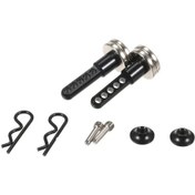 Resim Youtek Axıal Scx10 90046 90047 Rc Araç Gövde Kolon Takımı - Alüminyum Alaşım / Karbon Fiber 