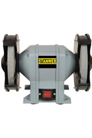 Resim STANWER 175Mm pro-5000 Turbo Çark Motoru Zımpara Balta Bıçak Bileme Makinesi Taş Motoru Bakır Sargı 