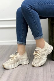 Resim Guja 24y309-3 Kadın Taşlı Sneaker Ayakkabı 