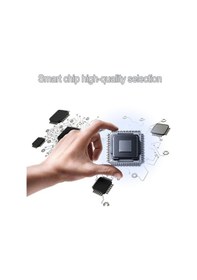 Resim Pazly Lcd Elektronik Sıcaklık Nem Ölçer Yüksek Hassasiyet Beyaz 