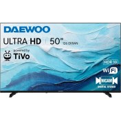 Resim Daewoo 50T01900 50'' 126 Ekran Uydu Alıcılı 4K Ultra HD Smart TİVo LED TV 