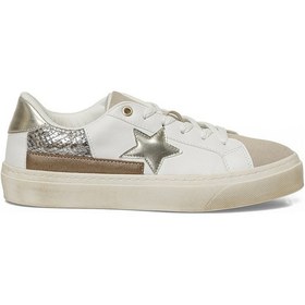 Resim Butigo 26s-106 6fx Beyaz Kadın Sneaker 000000000102203292 Beyaz-altın 