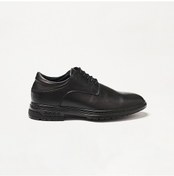 Resim Oxford Klasik Erkek Og-354 John May Siyah Deri Siyah 