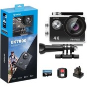 Resim Akaso Ek7000 4k30fps 20mp 98ft Su Geçirmez Aksiyon Kamerası + Kingston 64gb Microsd 64gb Microsd Car 