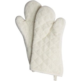 Resim Yanmaz Fırın Eldiveni Pamuklu 40 Cm - 2 Adet 