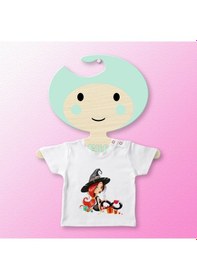 Resim Kişiye Özel Ahşap Çocuk Elbise Askısı - Ky3 Çok Renkli 