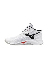 Resim Mizuno Wave Momentum Pro Mıd Unisex Voleybol Ayakkabısı Beyaz Çok Renkli 
