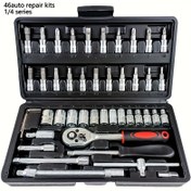 Resim Ultimate Araç Takımı, Premium Tork Anahtarı ve Tornavida Seti, Otomotiv, Bisiklet, Motosiklet Bakımı ve Şehir Turizmi için Ultra Taşınabilir Çözüm, Dayanıklı Metal Yapı 